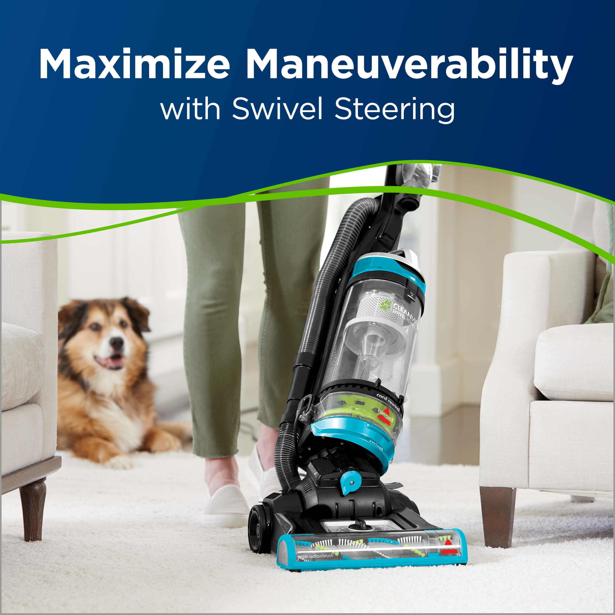 CleanView® Swivel Rewind Pet 22549 | BISSELL Vacuum Clean